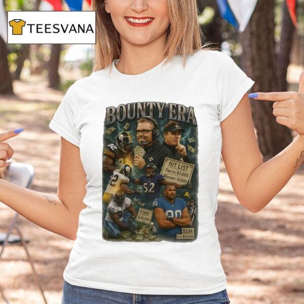 Bounty Era Football Teams Vintage T Shirt