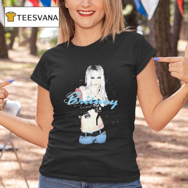 Britney Spears Portrait Vintage T Shirt
