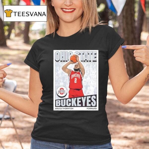 Bruce Thornton Ohio State Buckeyes Men S Basketball Icon T Shirt