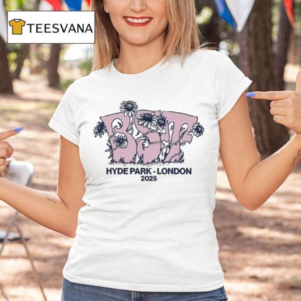 Bst Hyde Park London Logo T Shirt