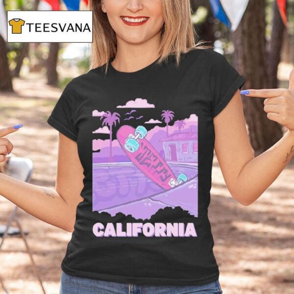 California Jetty High Skate T Shirt