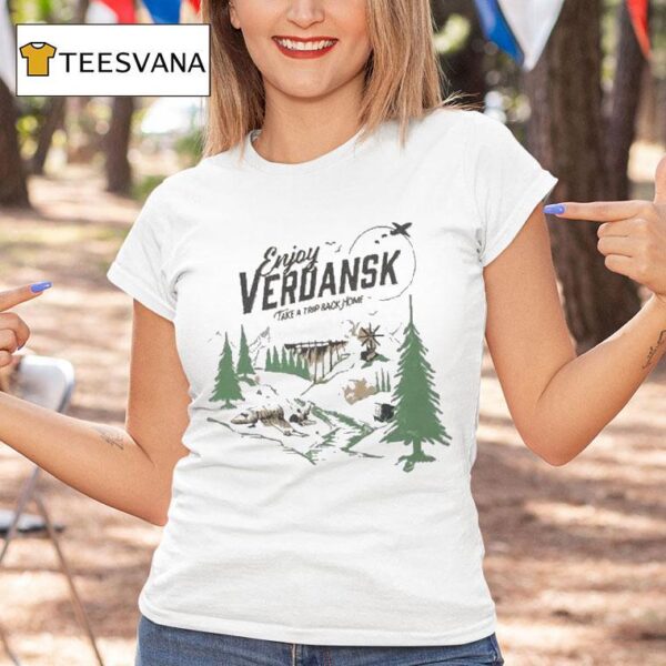 Call Of Duty Enjoy Verdansk Call Of Duty Take A Trip Back Home T Shirt