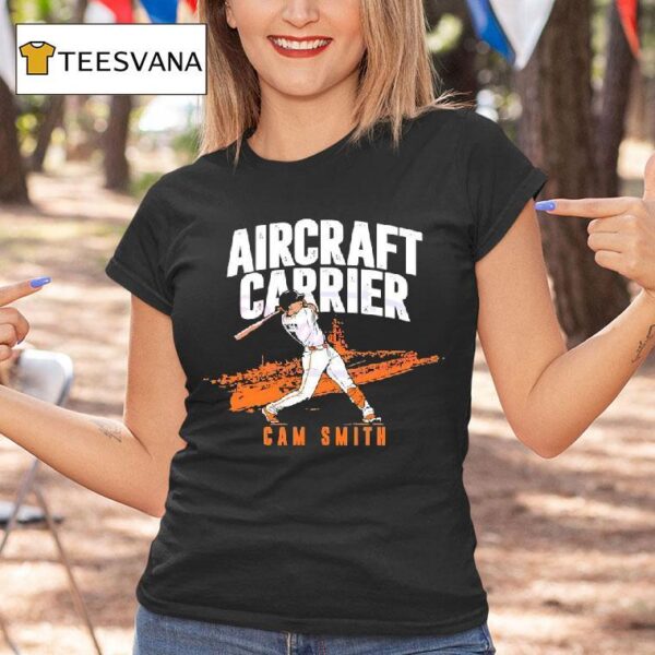 Cam Smith Aircraft Carrier Houston Astros Baseball T Shirt