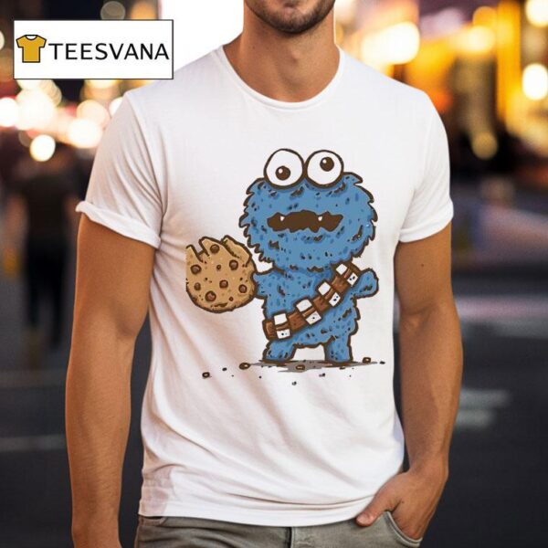 Chewbacca And Cookie Monster Mashup Star Wars T Shirt