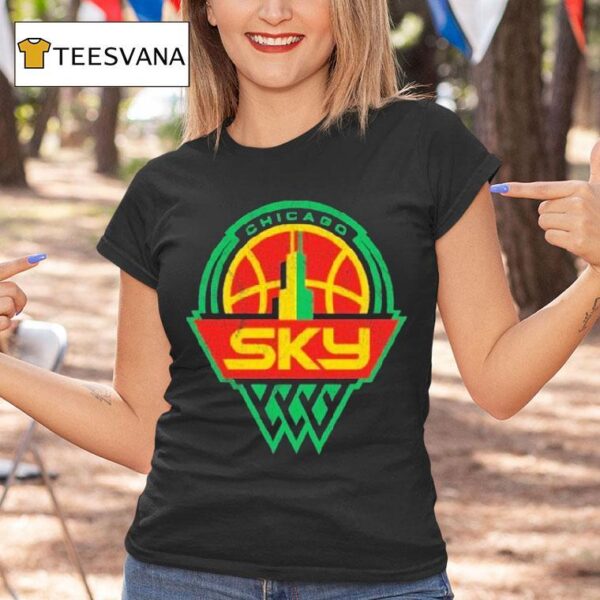 Chicago Sky Junenth T Shirt