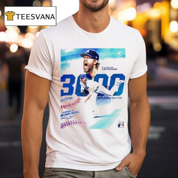 Clayton Kershaw Joined The Strikeout Club T Shirt