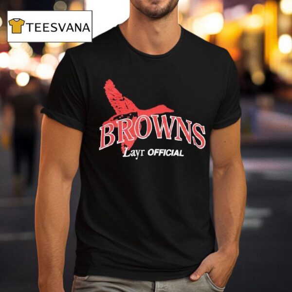 Cleveland Browns Flying Duck Layr T Shirt
