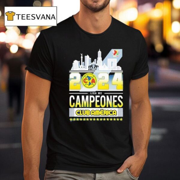 Club America El Equipo De La Historia Liga Mx Campeones T Shirt