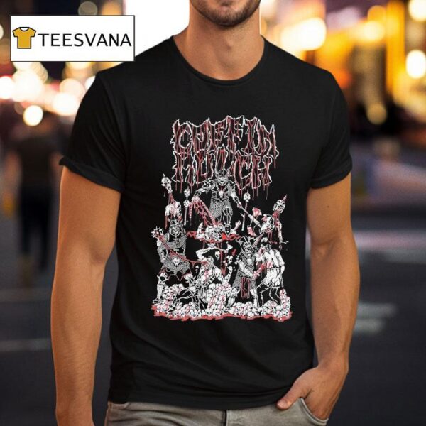 Coffin Mulch Into The Blood T Shirt