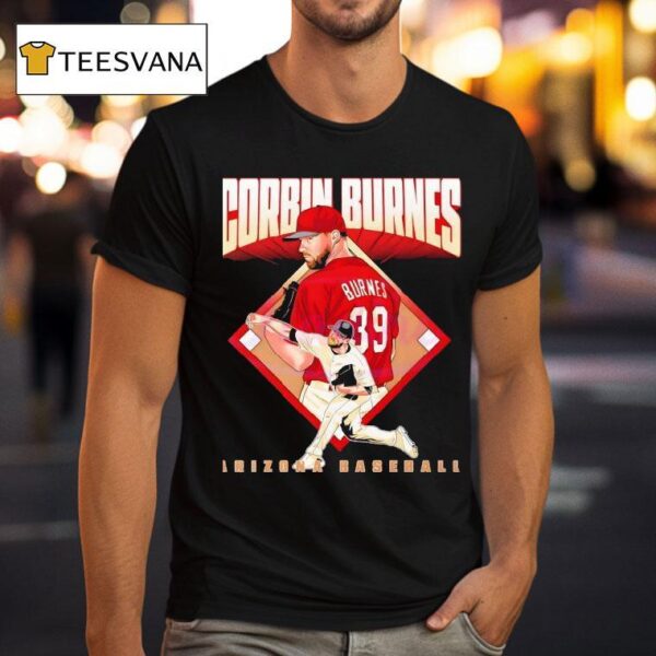 Corbin Burnes Arizona Diamondbacks Baseball Graphic T Shirt