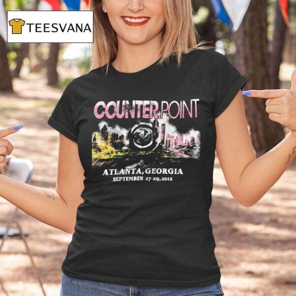 Counter Point Atlanta Georgia September Vintage T Shirt