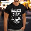 Cuando Yo Defina Se Acaba El Juego When I Define The Game Is Over Skeleton T Shirt
