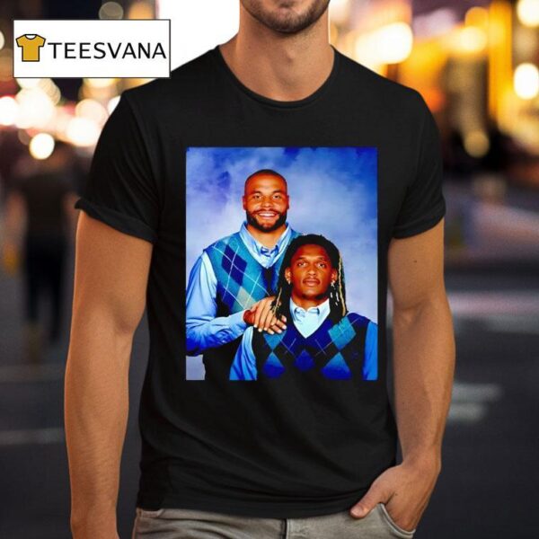 Dak Prescott And Ceedee Lamb Step Brothers Dallas Cowboys T Shirt