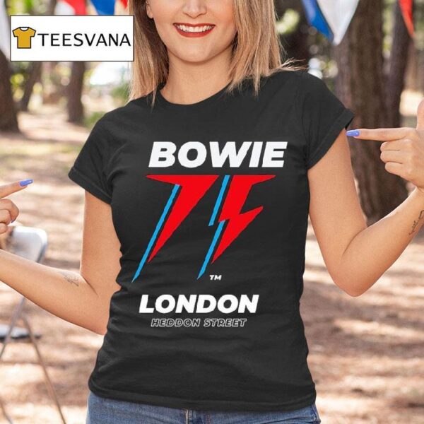 David Bowie London Heddon Stree T Shirt