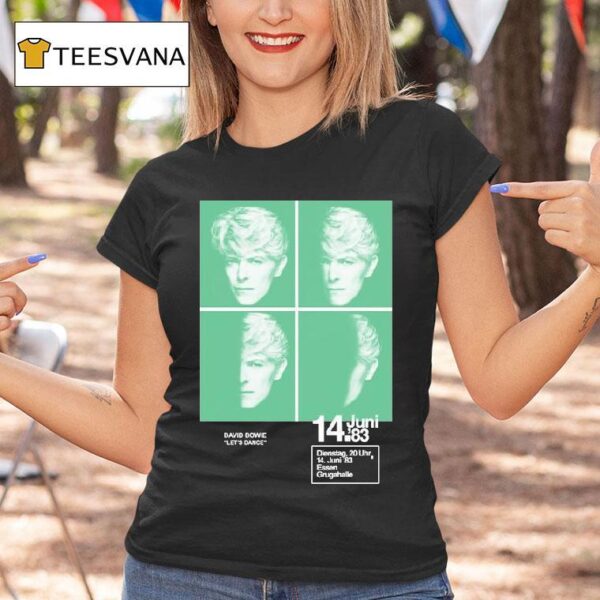 David Bowie Let S Dance Concer T Shirt