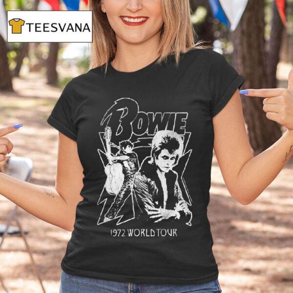 David Bowie Mono World Tour T Shirt