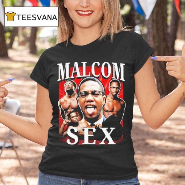 Denzel Washington Malcom X Sex T Shirt