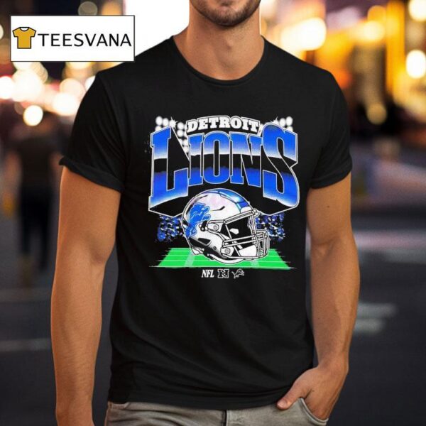 Detroit Lions Nfl Football Logo Helme T Shirt