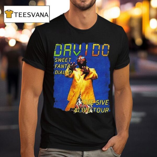 Diallo Davido Sweet Fanta Diallo The Ive At Live Tour T Shirt