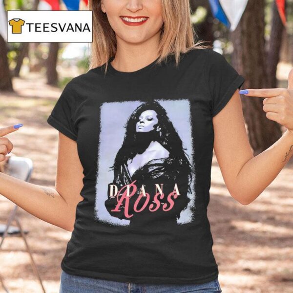 Diana Ross Year Anniversary Top Of The World Tour Band T Shirt