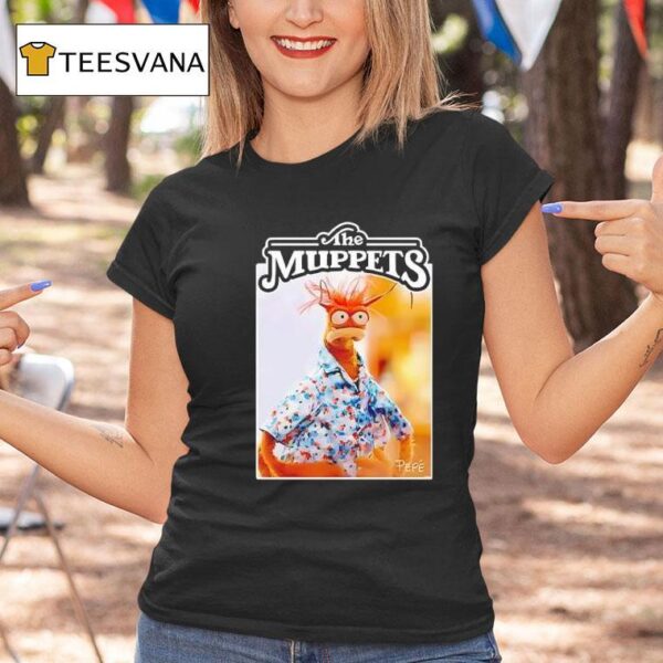 Disney The Muppets Pep The King Prawn T Shirt