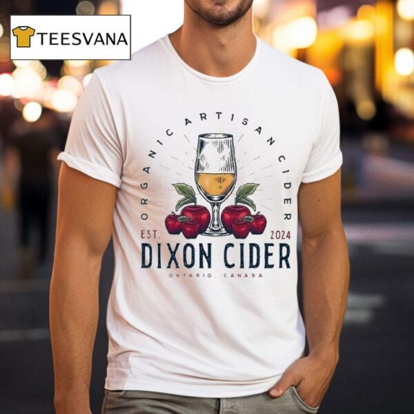 Dixon Cider Organic Artisan Cider Est Apple T Shirt