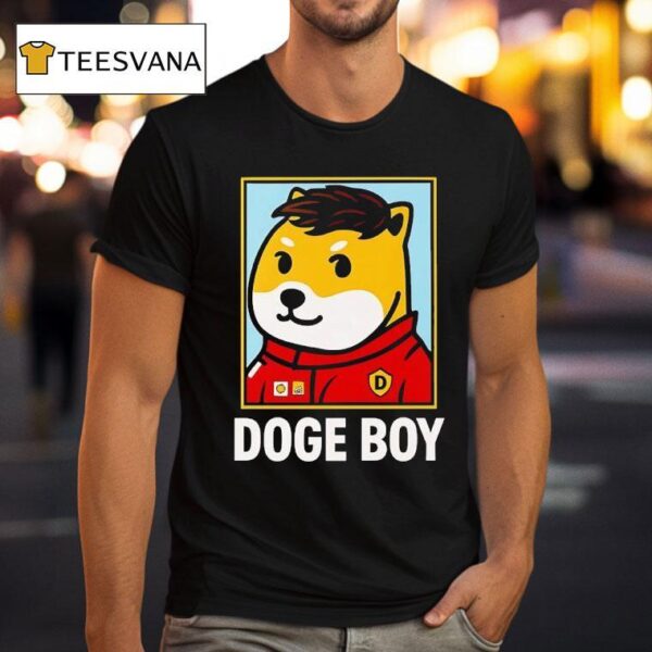 Doge Boy Cartoon T Shirt