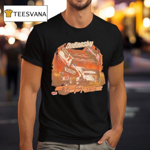 Dollansky Eye On The Prize Racing Vintage T Shirt