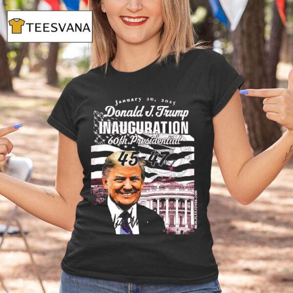 Donald J Trump Th Inauguration January T Shirt