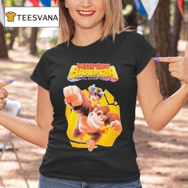 Donkey Kong Bananza T Shirt