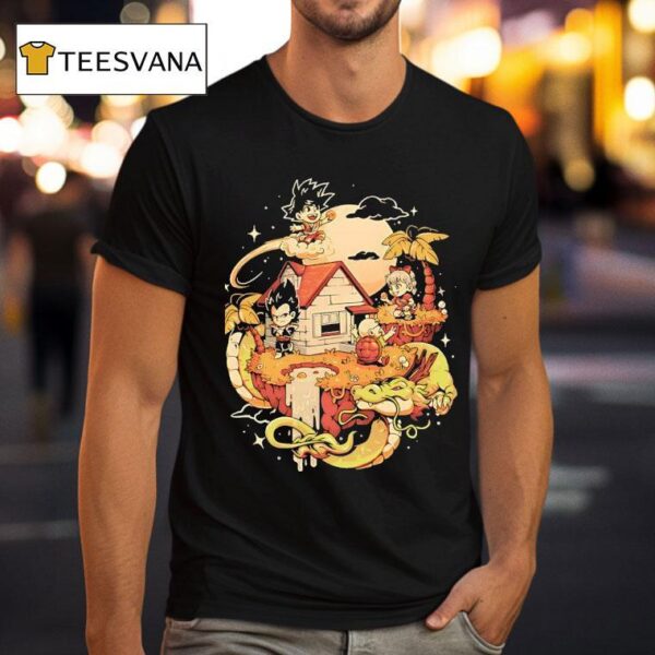 Dragon Island Cartoon T Shirt