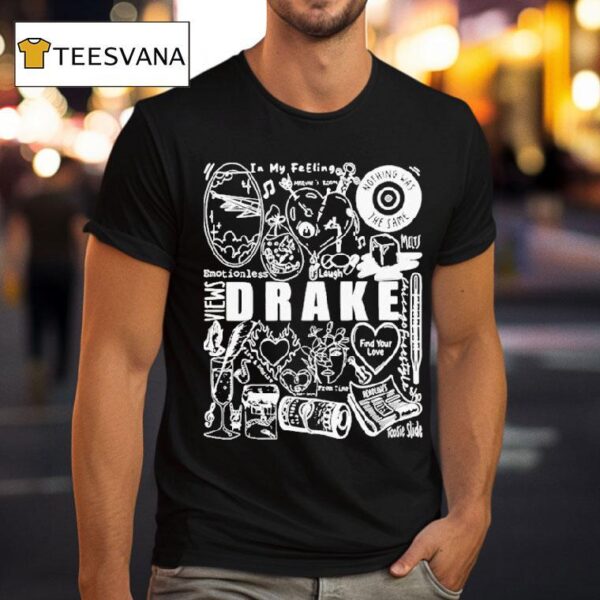 Drake Manchester City Summer Tour T Shirt