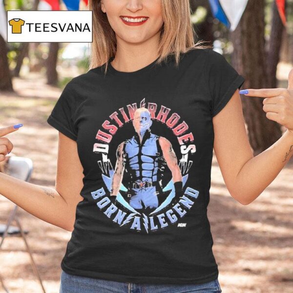 Dustin Rhodes Born A Legend Aew T Shirt