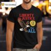 Eagle Liberty And Justice For All T Shirt