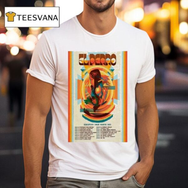 El Perro European Tour March T Shirt