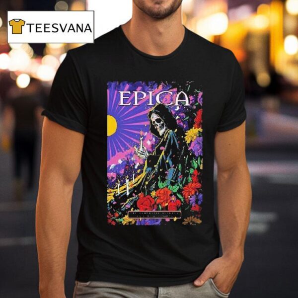 Epica At Auditorio Nacional In Mexico Mx On Dec Concer T Shirt