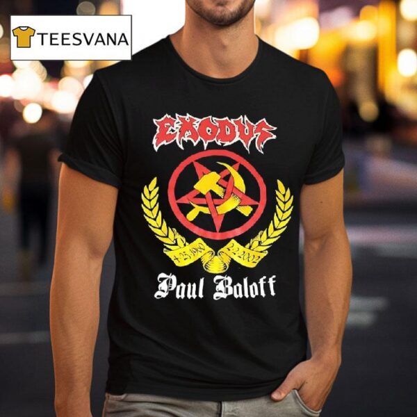 Exodus Paul Baloff Vintage T Shirt