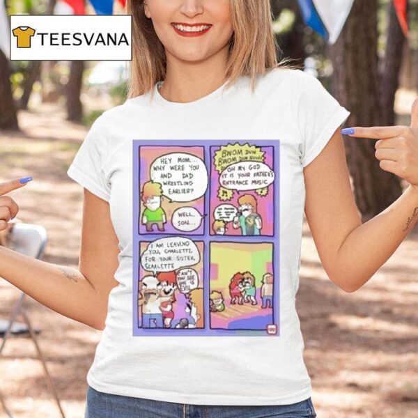 Extra Fabulous Comics Wrestling T Shirt