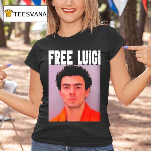 Free Luigi Mangione T Shirt