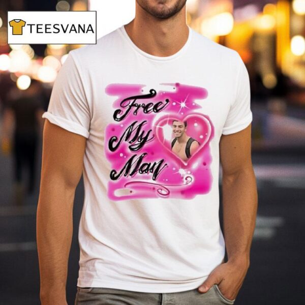 Free My Man Luigi Mangione Hear T Shirt