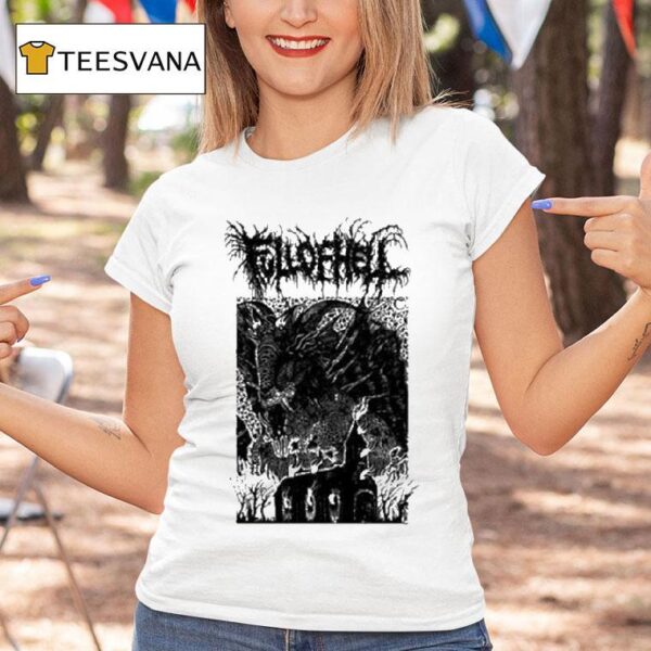 Full Of Hell Goat Church T Shirt
