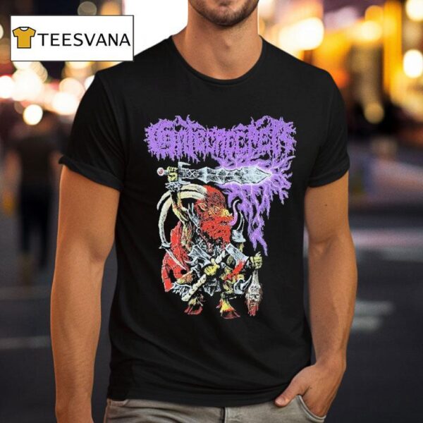 Gatecreeper Purple Goatman T Shirt