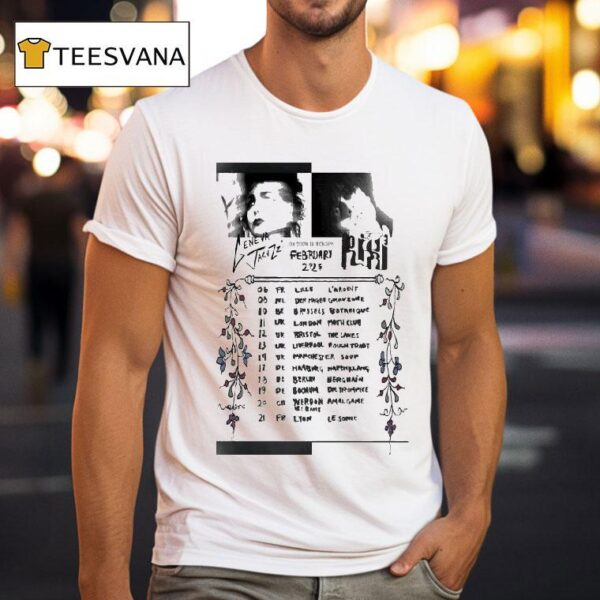 Geneva Jacuzzi And Riki Band On Tour In Europe February T Shirt