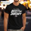 Georgia Bulldogs Built For January College Football Playoff T Shirt