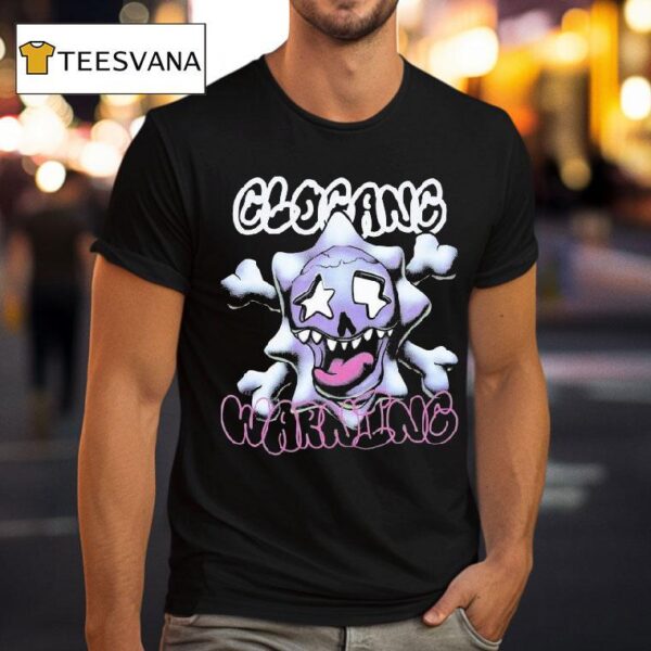 Glo Gang Warning Cross Boned T Shirt