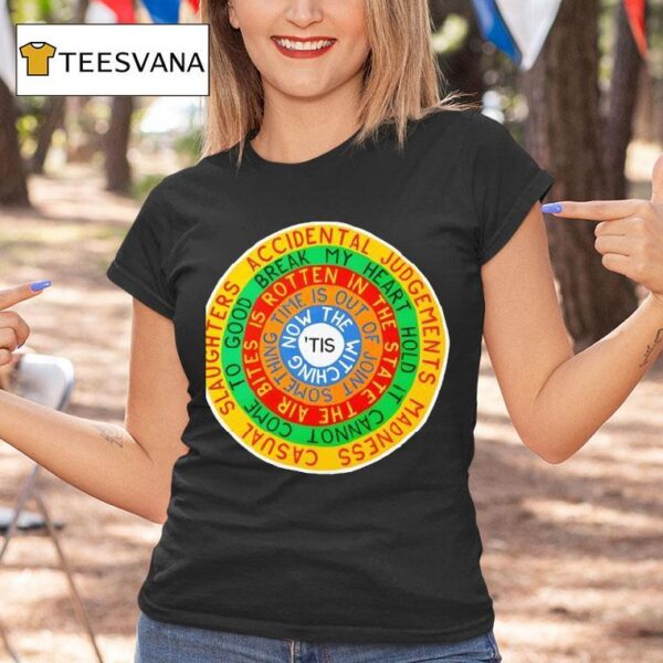 Hamlet Hail To The Thief Circles Design T Shirt