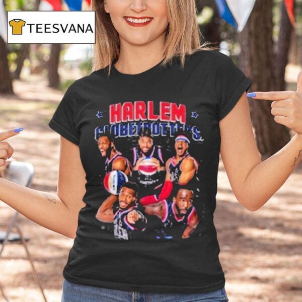 Harlem Globetrotters Basketball Team Photo T Shirt