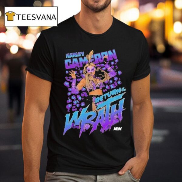 Harley Cameron Return Of The Wrath Aew T Shirt