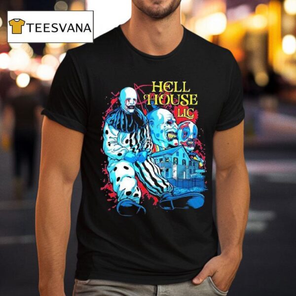 Hell House Llc Abaddon Awaits Clown T Shirt