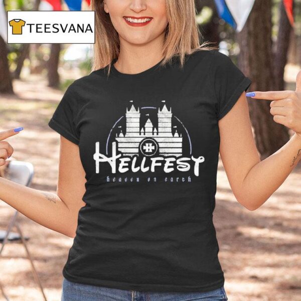 Hellfest Heaven On Earth Disneyland Disnhelland T Shirt